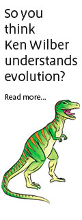 Ken Wilber Understands Evolution?