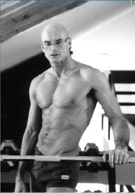Ken Wilber working out