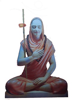 Statue of Gaudapada, the grand guru of Adi Shankara and the first historical proponent of Advaita Vedanta, also believed to be the founder of Shri Gaudapadacharya Math