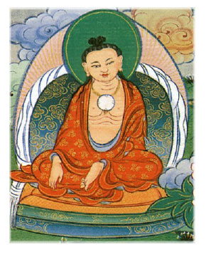 Tibetan Siddha with Melong