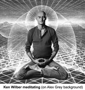 Ken Wilber in meditation