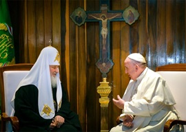 Patriarch Kirill and Pope St. Francis