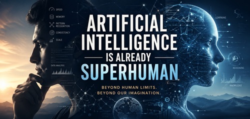 Artificial Intelligence Is Already SuperhumanWe're Just Using the Wrong Yardstick