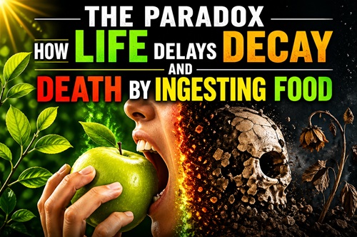 Eating Entropy: The Paradox of Life Sustaining Itself by Consuming the World